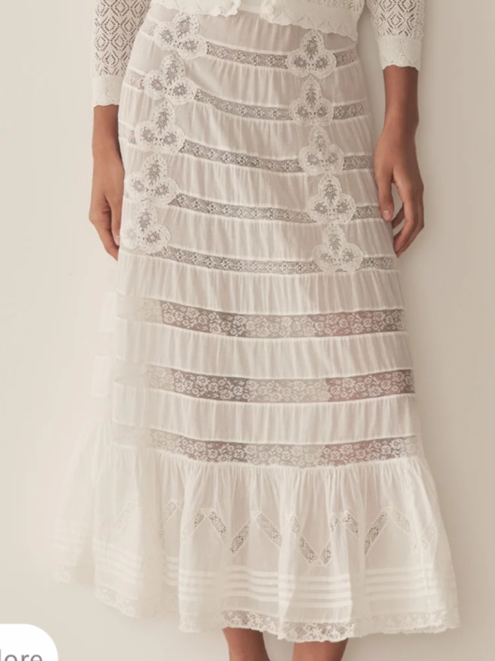 Brand New DÔEN Heirloom Allura Skirt XS - Picture 2 of 14